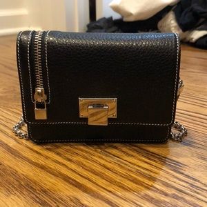 NWOT Tiffany & Co. Black Leather Pochette
